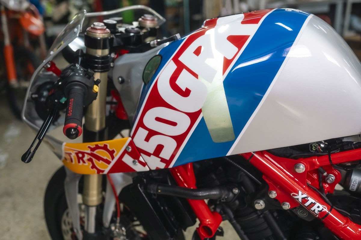 La riconoscete? E' una Royal Enfield Guerrilla 450!